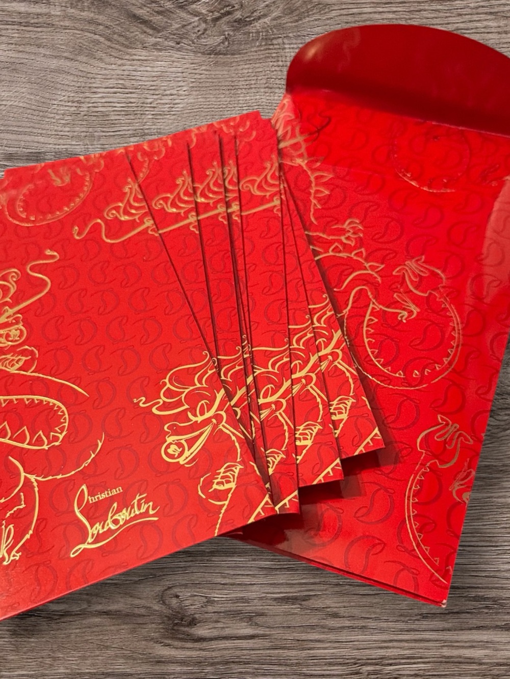 Christian Louboutin Envelopes Set of 8